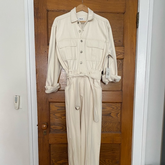 Agolde Pants - Agolde Tatum jumpsuit in paper